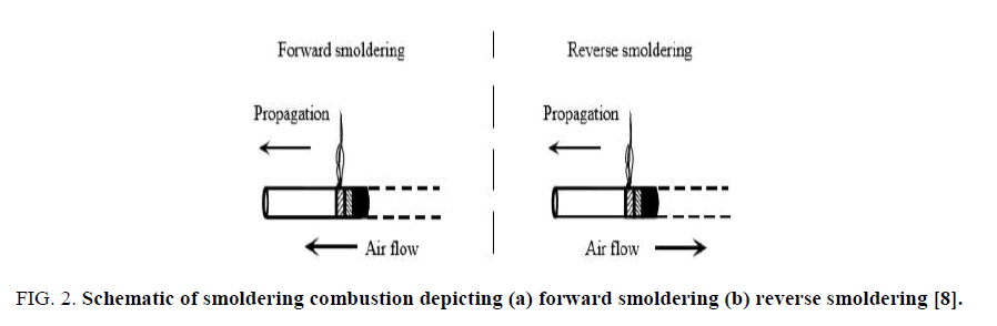 space-exploration-Schematic-smoldering-combustion-depicting