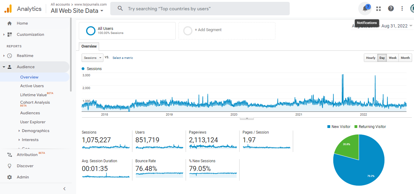 Visitor Analysis Report